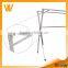 2015 Modern heavy duty folding clothes airer balcony clothes rack