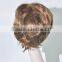 Cool synthetic sexy short silk wave wig N325