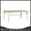 france country style solid wood four leg dining table