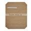 25kg brown kraft paper valve bag for sand and cement