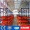 Custom Size Pallet Flow Plant Rack Sliding Metal Shelf With 4 Rolls