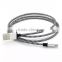 Factory price 1M For Samsung Fabric Braided Micro USB Cable with data and charging cable