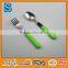 children plastic hande stainless steel spoon and fork