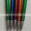 Latest Innovative Products Lacquer Barrel, Silver Neb and Clip Top Sale Plastic Pen