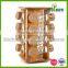 Hot Selling High Quality Glass Spice Bottle With Wood Rack,spice Rack Wholesale