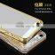 LZB Hot selling PC electroplating back cover for iphone 5s luxury case