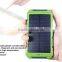 5000mah solar mobile phone battery charger