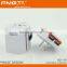 white color Universal World Wide Travel Charger Adapter Plug