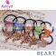 Hot sale bulk Polyester hair rubber band tortoise pony tail holder hair accessories