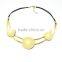 Wholesale Chunky Statement Necklace in China Fashion Gold Boho Necklace