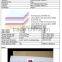 Flame-retardant White pp Scrim Kraft Insulation Facing