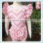 Baby Girls Romper beauitful chevron girls cute backless Romper Baby clothing