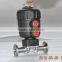 POV made sanitary normally open stainless steel multiport diaphragm valve