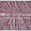 Fashional Full Polyester Stripe Peach Wholesale Sequin Fabric in Tulle
