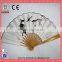 High Quality Bamboo Cloth Manual Hand Fan for Sale