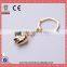 Lovely electroplating gold elephant keychain