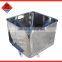 stainless steel market meat hanging trolley 200L