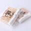 lint fre wood ear stick cotton swabs