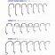 Wholesale High Carbon Steel Bass Fishing Worm Hooks