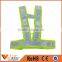 High visibility reflective navy blue mesh safety vest