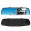 HD dual Lens DVR, 4.3inch 1080P Wide rearview mirror for car