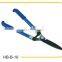 long handle garden tools, steel blade hedge pruner, grass pruning shears