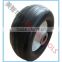 Hemispherical shaped solid rubber wheel 6x3