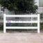 PVC Horse Fence/White color vinyl fence/UV protection Environmental Fence