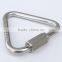 Hardware SS316 Triangle nickel Plated Delta Shaped Quick Link For Rope