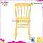 2015 New Design Sinofur transparent yellow resin napoleon chair