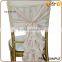 ruffle chiffon chair cover chair sash