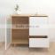 Practical natural bamboo storage cabinet for kitchen corner design