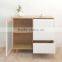 Practical natural bamboo storage cabinet for kitchen corner design