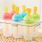 BPA FREE 100% Plastic Ice Popsicle Mold/Simple household plastic ice cream mold