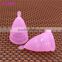 Perfect Feminine Hygiene Product Menstrual Cup Small & Large size lady menstruation cup