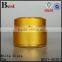 white silver red blue yellow black glass aluminum jar aluminum cream jar cosmetic metal container