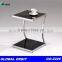 Tempered Glass Modern Design Small Square Table