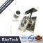 Square design cylinder customized slide bathroom latch door hook dead bolt lock without cylinder