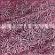 Pink roset embroidery lace fabric, silver metallic mesh lace embroidery
