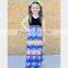 2017 Customized Plus size bohemian maxi dress for mommy and me
