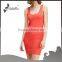2015 hot selling fitness &yoga wear tank dress of Stretch-Knit Bodycon