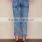MGOO Popular Women Teaspoon Baggies Jeans Pants For Women In Cobain With Holes Tore Up Muslim Pants