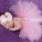 A Little Baby TuTu SKirts With Headband Girls Fluffy Tulle Pettiskirts