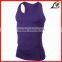 Nanchang manufacture 95%polyester 5%spandex o neck tank top gym
