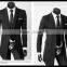 2016 latest european style velvet trendy business long blazer suit for man