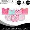 Personalized Double Layer Baby Bib 100% Cotton Front & 100% Polyster Back