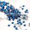capril blue diamond drill flat back nail art rhinestones for nail salon