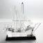 Noble Customized Made Islamic crystal boat model for black base With Logo and Text Engraved Free