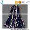2017 Best selling floral pattern embroidery scarf cotton muslim hijab scarf