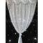 wedding white color led star curtain